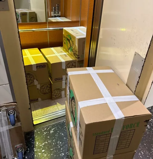 Déménagement urgent à Paris